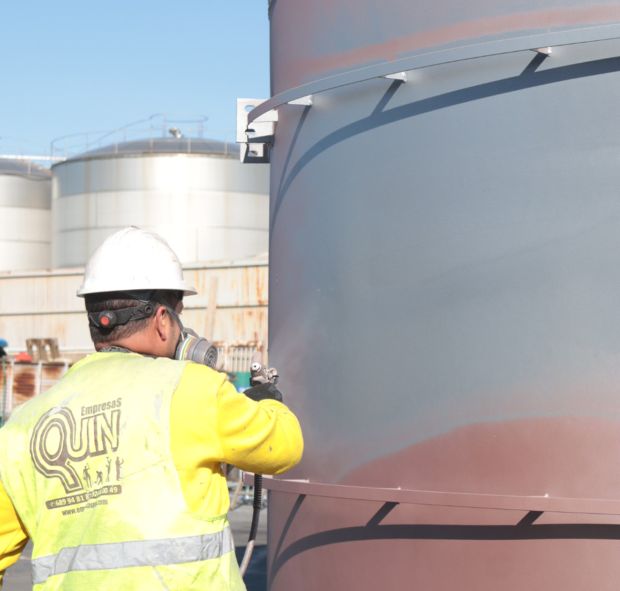 Pintura industrial en Extremadura